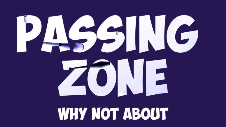Passing Zone graphic with the text "Why Not About" below. - Passing Zone