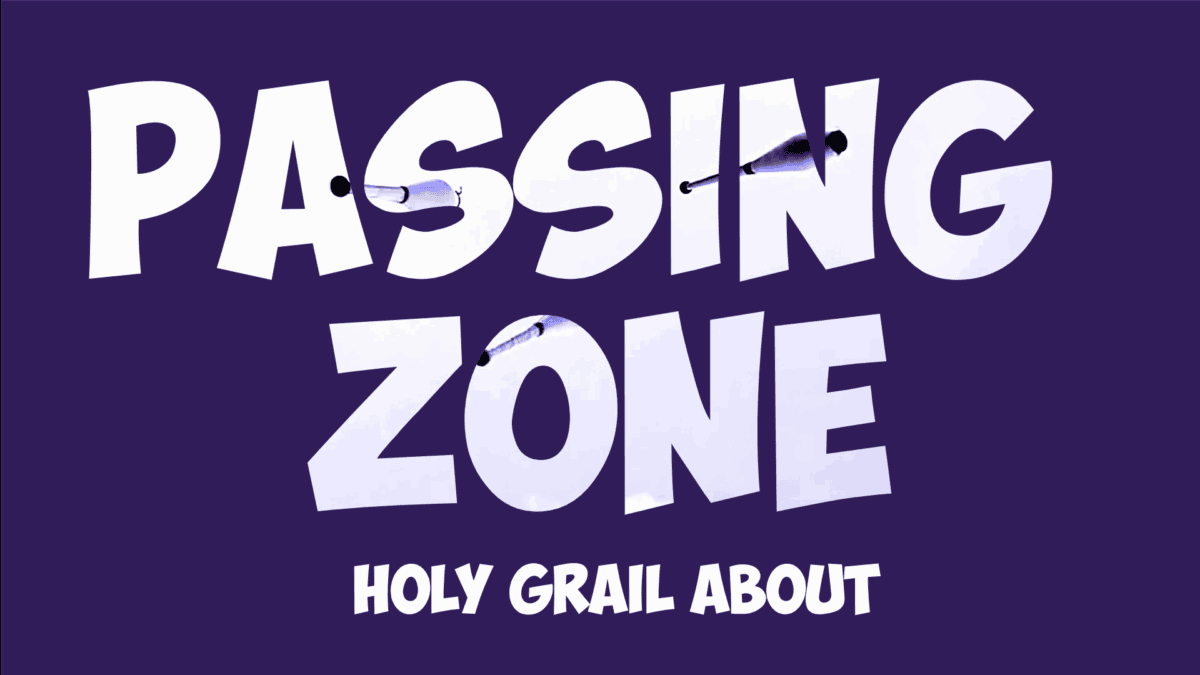 Passing Zone: Holy Grail About. Juggling clubs flying through the air in a siteswap pattern. - Passing Zone