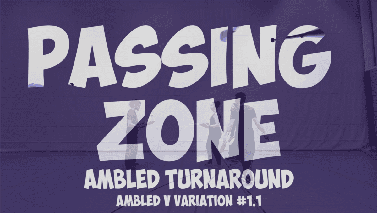 Passing Zone: Ambled Turn Around juggling with three people. - Passing Zone