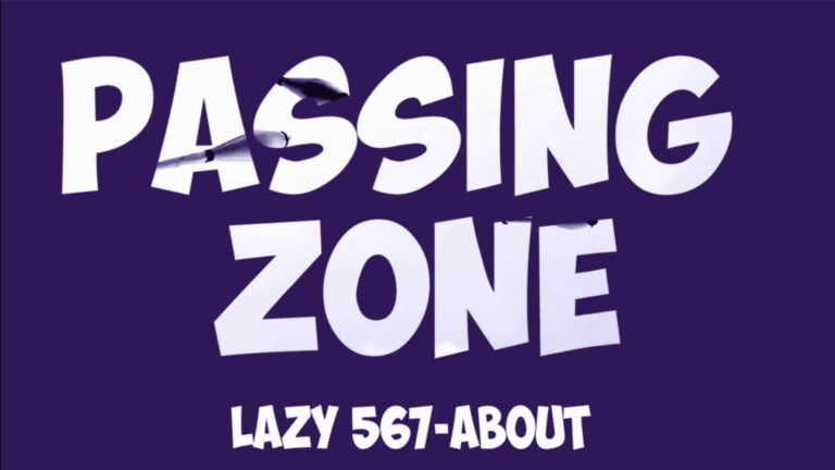 Passing Zone graphic for Lazy 567-About blog. - Passing Zone