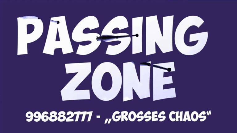 Passing Zone: Grosses Chaos juggling club image. - Passing Zone